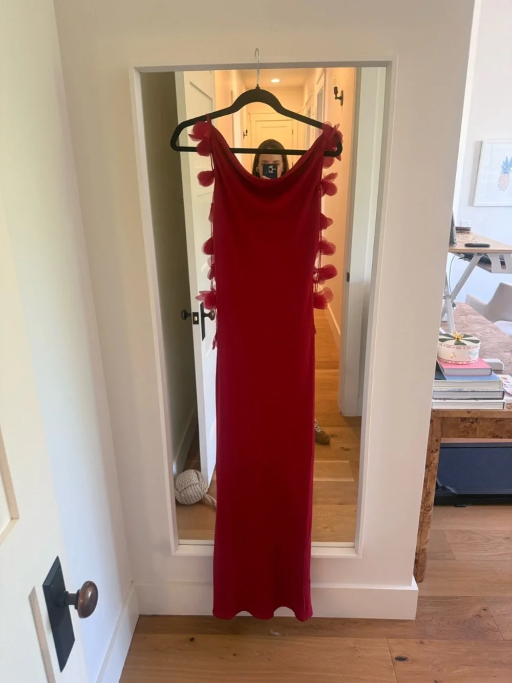 Cult Gaia Nymeria Gown in Merlot - Picture 7 of 15